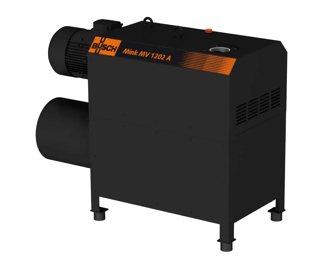 Кулачковый насос Busch вид сбоку