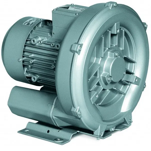 Стандартная вихревая воздуходувка вид сбоку