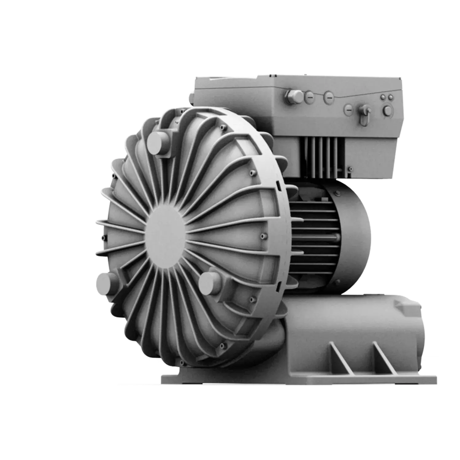 Вихревая воздуходувка Elektror вид сбоку