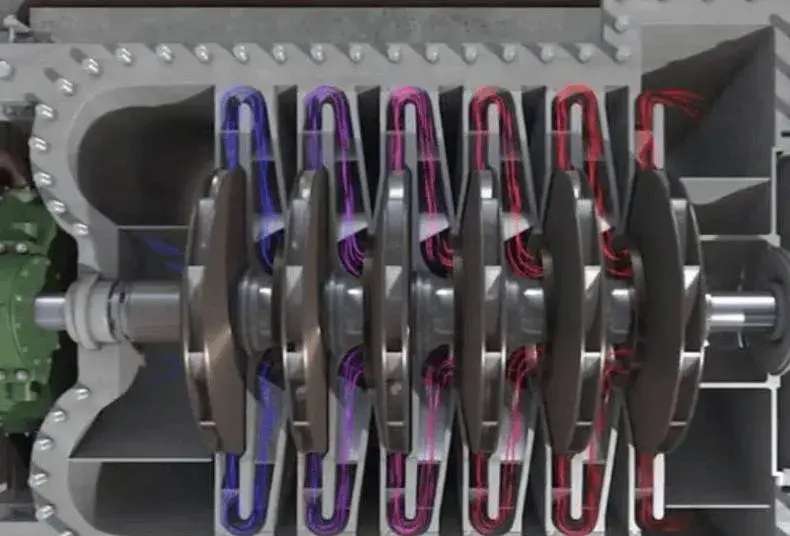 Винты промышленного турбокомпрессора