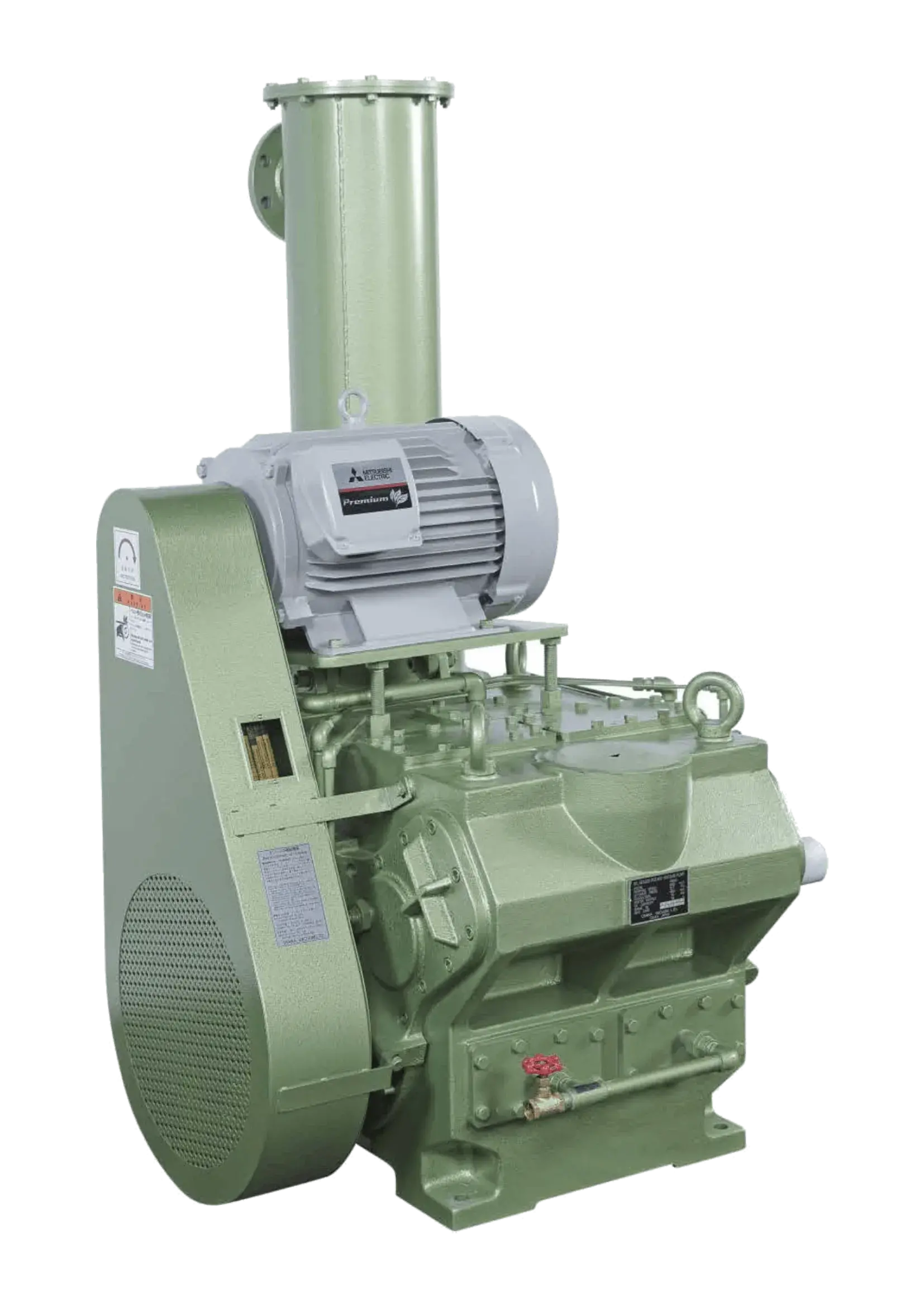 Золотниковый насос Osaka Vacuum вид сбоку