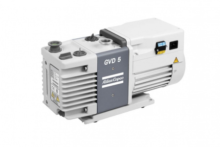 Двухступенчатый пластинчато-роторный вакуумный насос ATLAS COPCO GVD 5