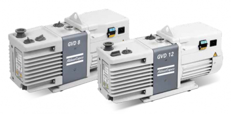 Двухступенчатый пластинчато-роторный вакуумный насос ATLAS COPCO GVD 8