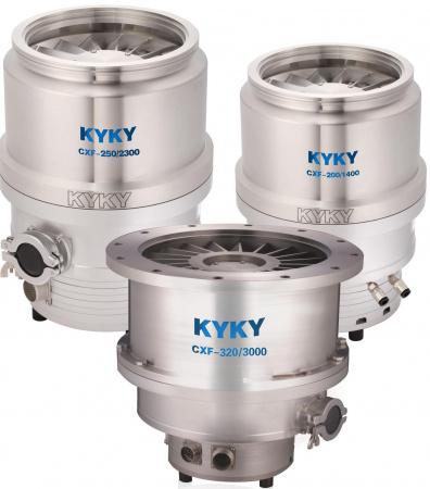 Турбомолекулярный вакуумный насос KYKY CXF-250/2300E на магнитном подвесе 250 ISO-F